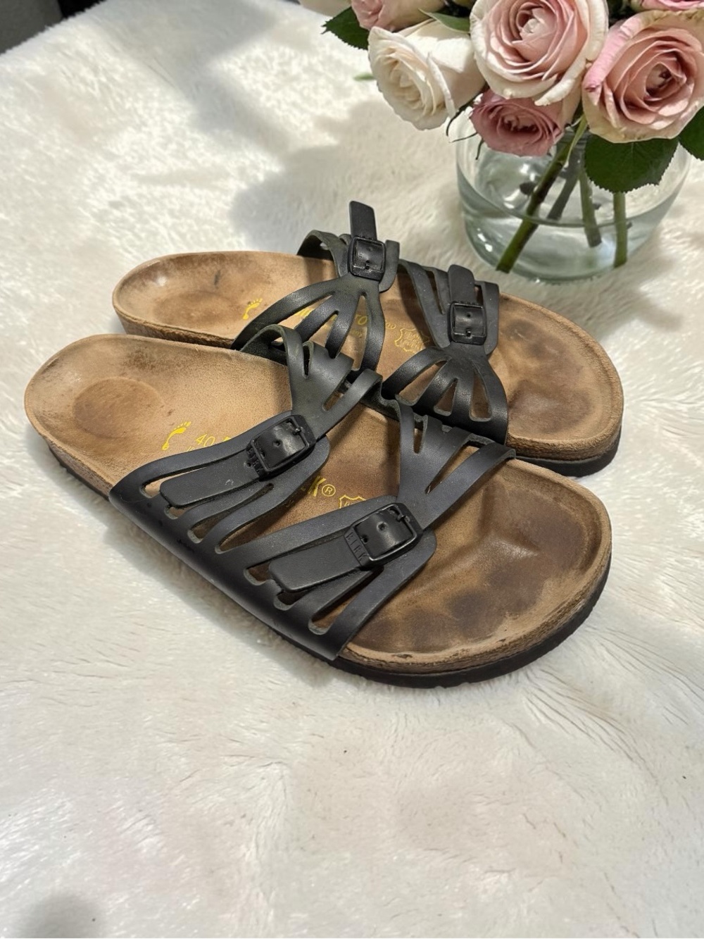 Birkenstock Granada Black Sandals